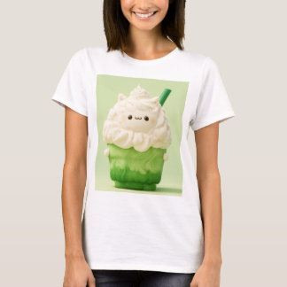 Camiseta Kawaii Matcha Bebe Feliz