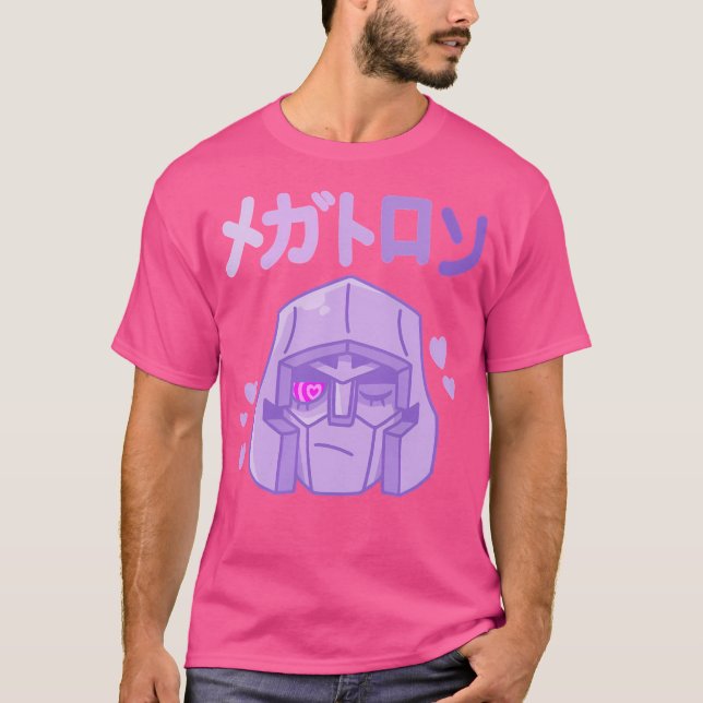 Camiseta Kawaii Megatron (Anverso)