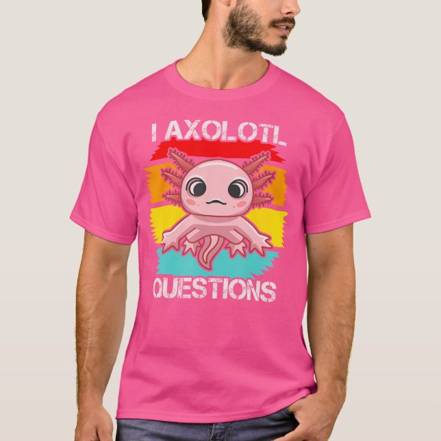 Camiseta Kawaii Mexicano Salamander (Anverso)