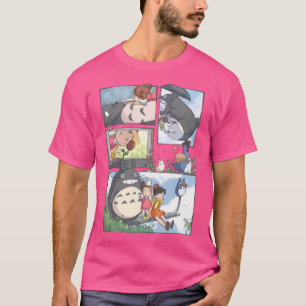 Camiseta Kawaii Monstruo de Arte Cuto Go -Ghiblis- Ahuyendo
