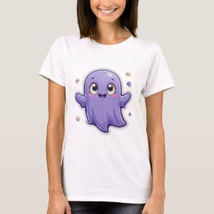 Camiseta Kawaii Morple Ghost T-Shirt Cute y Spooky