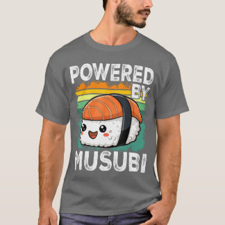 Camiseta Kawaii Musubi retro divertido