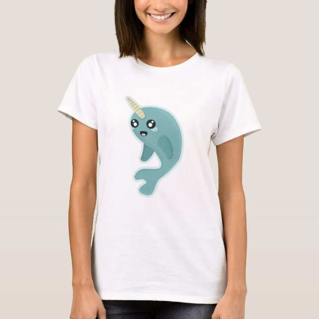 Camiseta Kawaii Narwhal (Anverso)