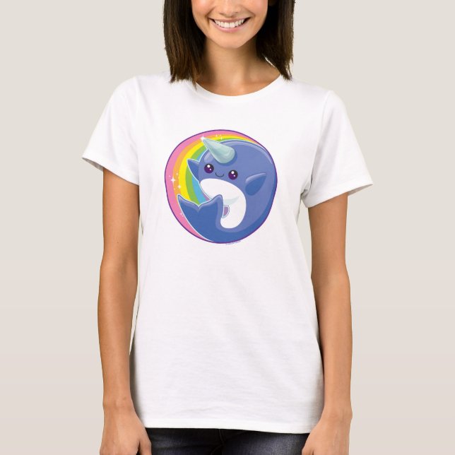 Camiseta Kawaii Narwhal (Anverso)