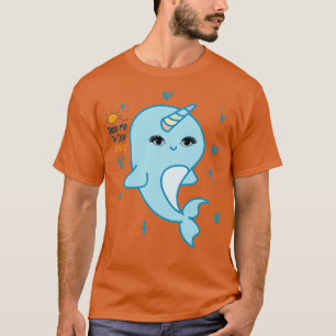 Camiseta Kawaii Narwhal Cute Design