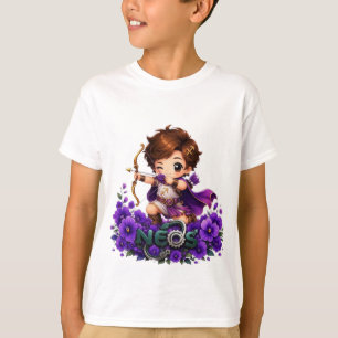 Camiseta Kawaii Neos Zodiaco Sagitario