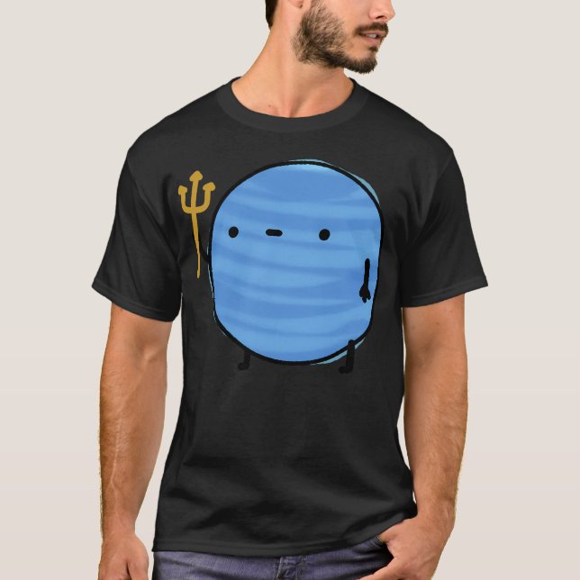 Camiseta Kawaii Neptune Planet (Anverso)