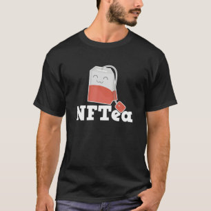 Camiseta Kawaii NFT Pun Nftea Tea Bag Cryptocurrency Funny