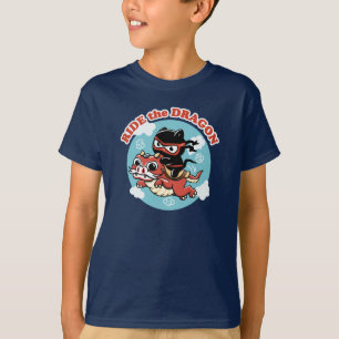 Camiseta Kawaii Ninja Cat   Pasar Por El Dragón