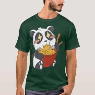Camiseta Kawaii Panda Bear Animal Lover Zookeeper Ramen Com