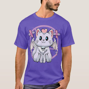 Camiseta Kawaii Pastel Gótico estético Enfermera Médica esp