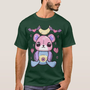 Camiseta Kawaii Pastel Gótico Gothic Wicca Bruja