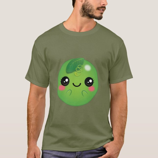 Camiseta Kawaii Pea (Anverso)