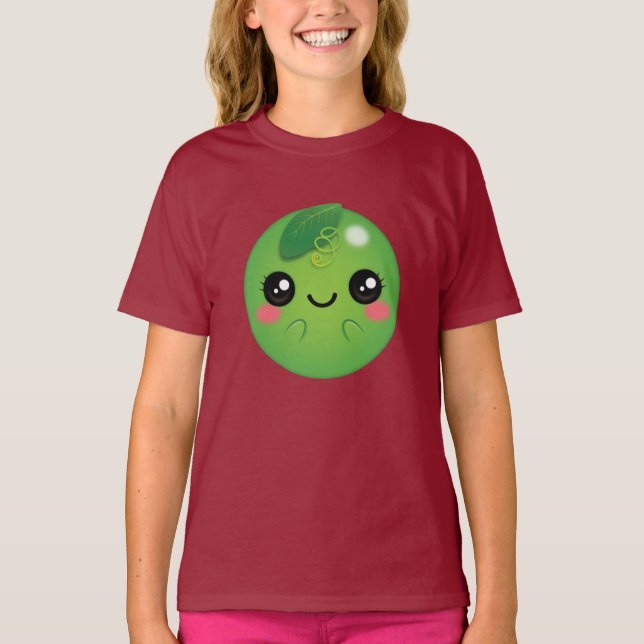 Camiseta Kawaii Pea (Anverso)
