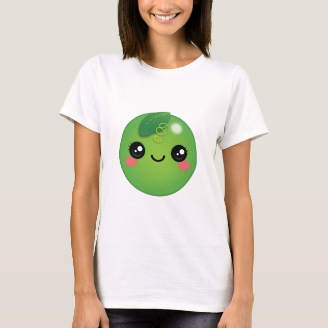 Camiseta Kawaii Pea T-Shirt (Anverso)
