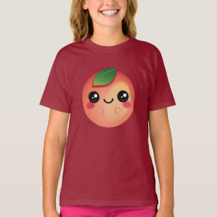 Camiseta Kawaii Peach
