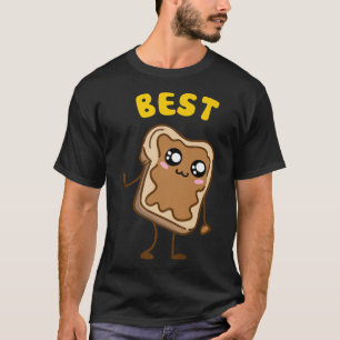 Camiseta Kawaii Peanut Butter Jelly 12 BFF Mejor amigo Mat