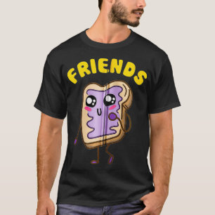 Camiseta Kawaii Peanut Butter Jelly 22 Mejor Amigos de BFF