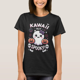 Camiseta Kawaii pero el diseño de Halloween Spooky Cute