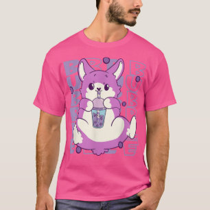 Camiseta Kawaii perro lindo bebe leche de burbuja corgi beb