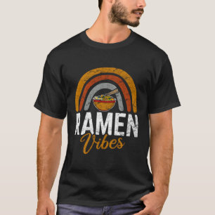 Camiseta Kawaii Ra S Rainbow Japoneses Ra Noodles