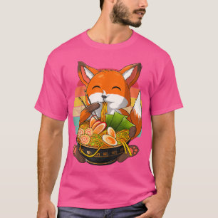 Camiseta Kawaii Ramen Fo, un anime divertido con el fideo n
