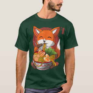 Camiseta Kawaii Ramen Fo, un anime divertido con el fideo n