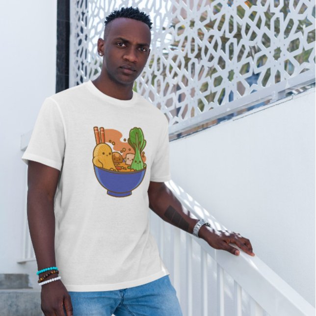 Camiseta Kawaii Ramen japonés (Subido por el creador)
