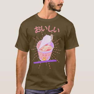 Camiseta Kawaii Ramen Noodle Cup Otaku
