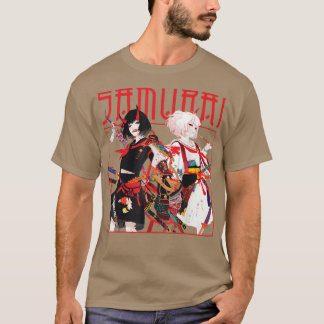 Camiseta Kawaii Robo japonés estético Chica del ciborg samu