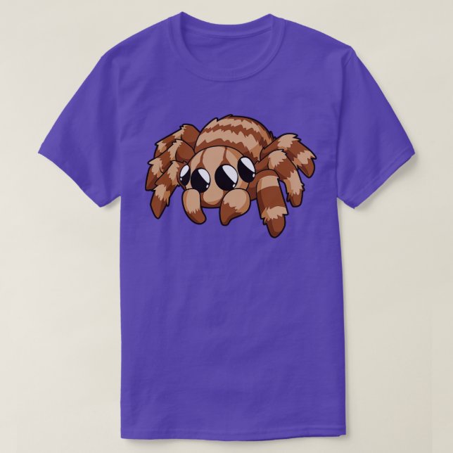 Camiseta Kawaii saltando araña 1 (Diseño del anverso)