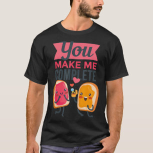 Camiseta Kawaii Sandwich Me Haces Completo Compromiso