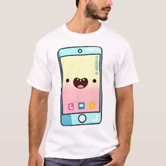Camiseta Kawaii Smartphone