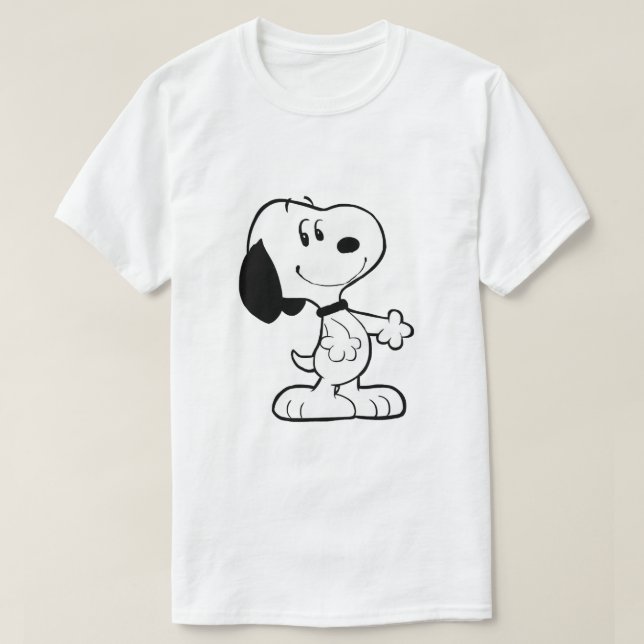 Camiseta Kawaii Snoopy Cute (Diseño del anverso)