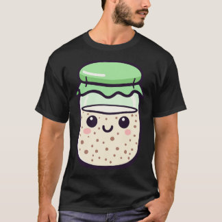 Camiseta Kawaii Sourdough Starter