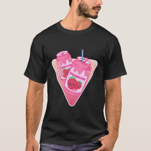 Camiseta Kawaii Strawberry Soda Vaporwave Japoneses estétic