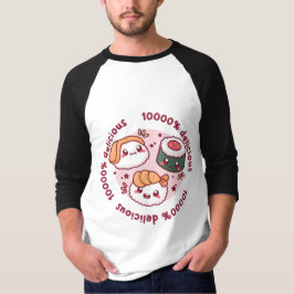 Camiseta kawaii sushi con citas graciosas para el amante ne