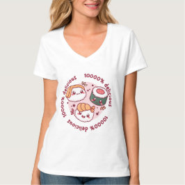 Camiseta kawaii sushi con citas graciosas para el amante ne