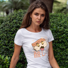 Camiseta Kawaii Sushi Food Japonés