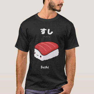 Camiseta Kawaii Sushi Japonés Para Los Fans Del Anime