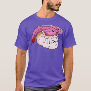 Camiseta Kawaii Sushi Nigiri, un japonés gracioso