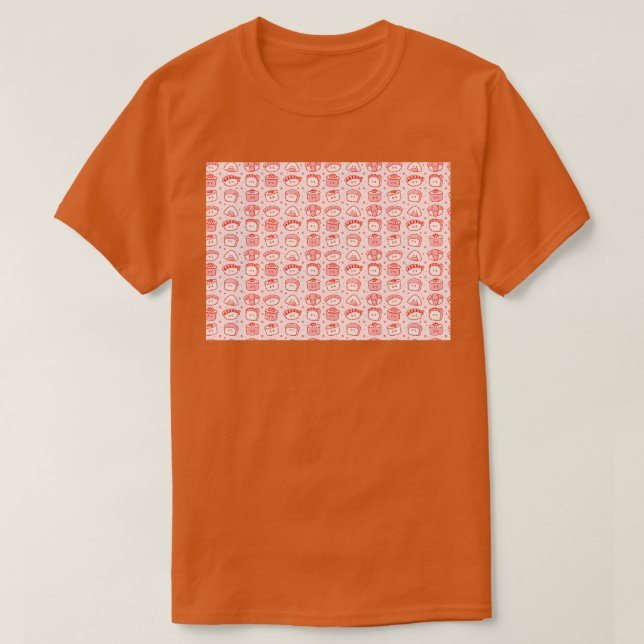 Camiseta Kawaii Sushi Treat (Diseño del anverso)