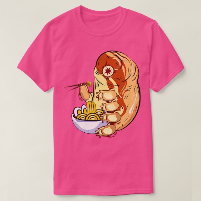 Camiseta Kawaii Tardigrade (Diseño del anverso)