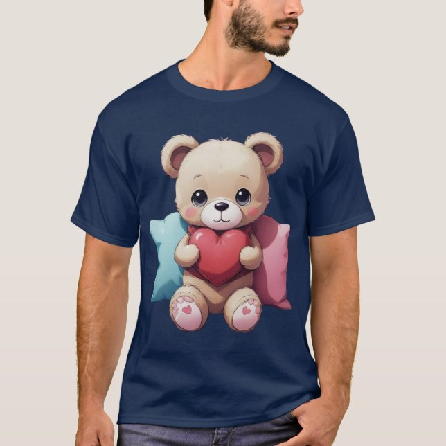 Camiseta Kawaii Teddy Bear