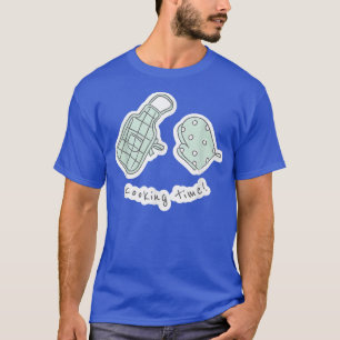 Camiseta Kawaii tiempo de cocina Graciosa Comida Pun Lover 
