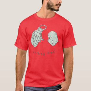 Camiseta Kawaii tiempo de cocina Graciosa Comida Pun Lover 