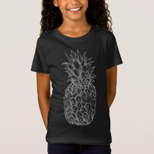 Camiseta Kawaii Tropical Fruit Pineapple Grave