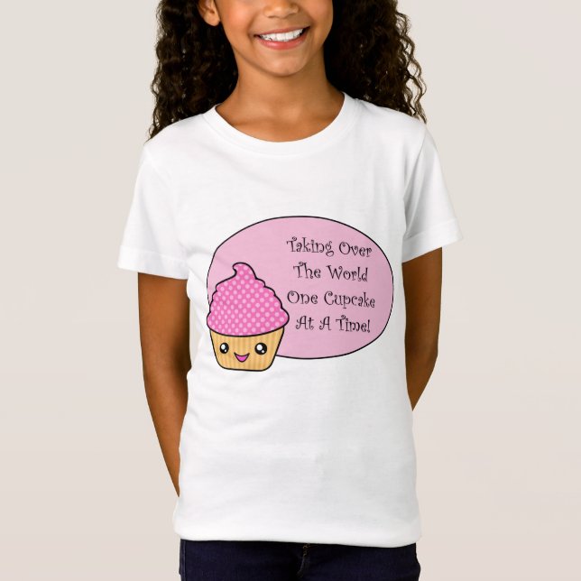 Camiseta Kawaii una magdalena a la vez (Anverso)