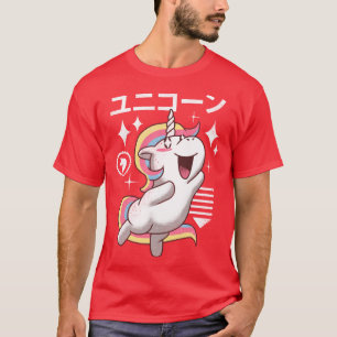 Camiseta Kawaii Unicorn