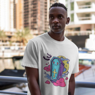 Camiseta Kawaii Vampire Coffin